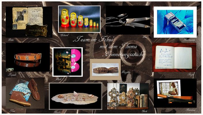 Collage "Erinnerungsstücke"