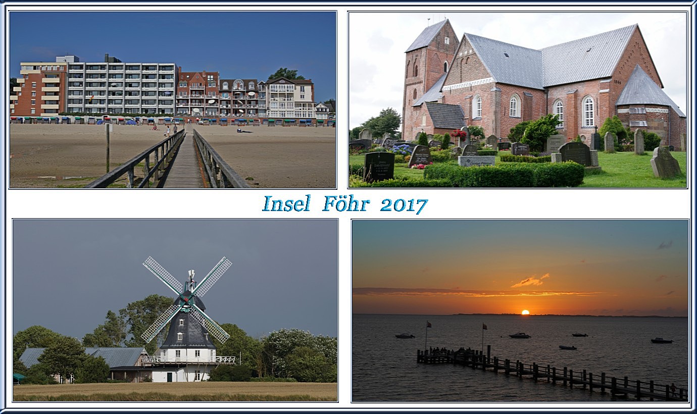 Collage Föhr 2017