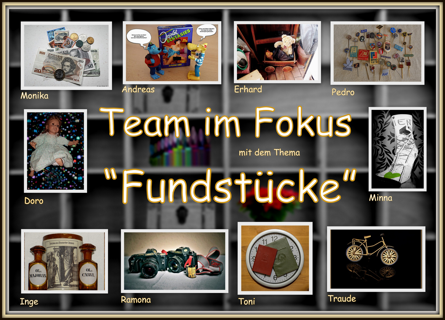 Collage "Fundstücke"