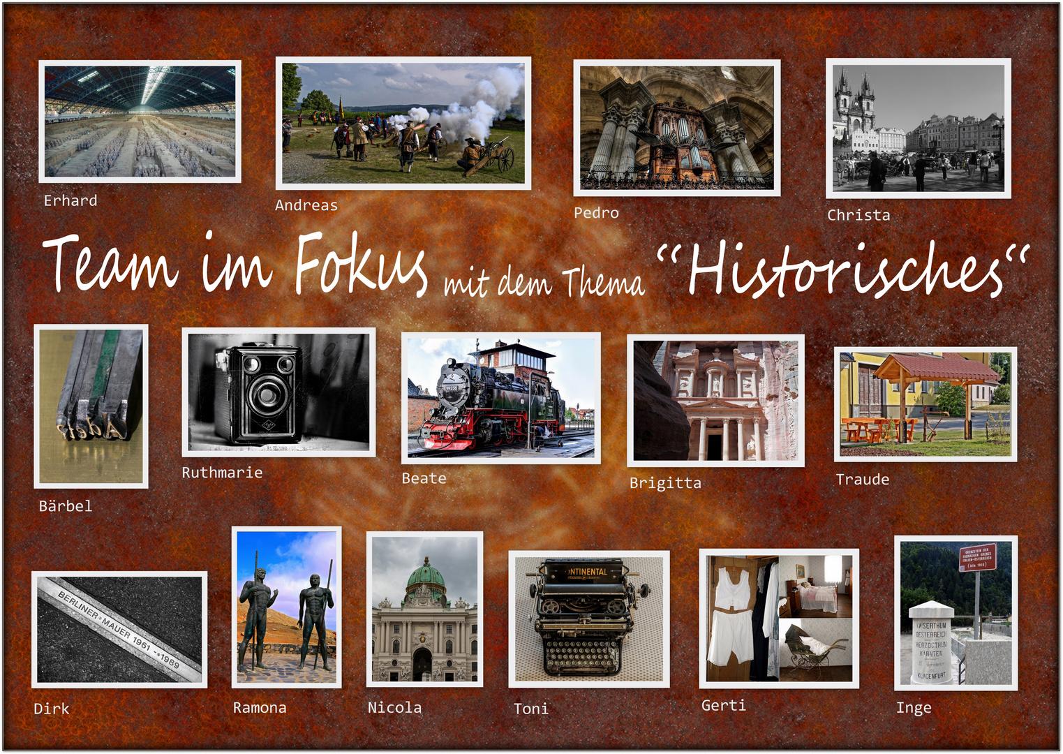 Collage "Historisches"