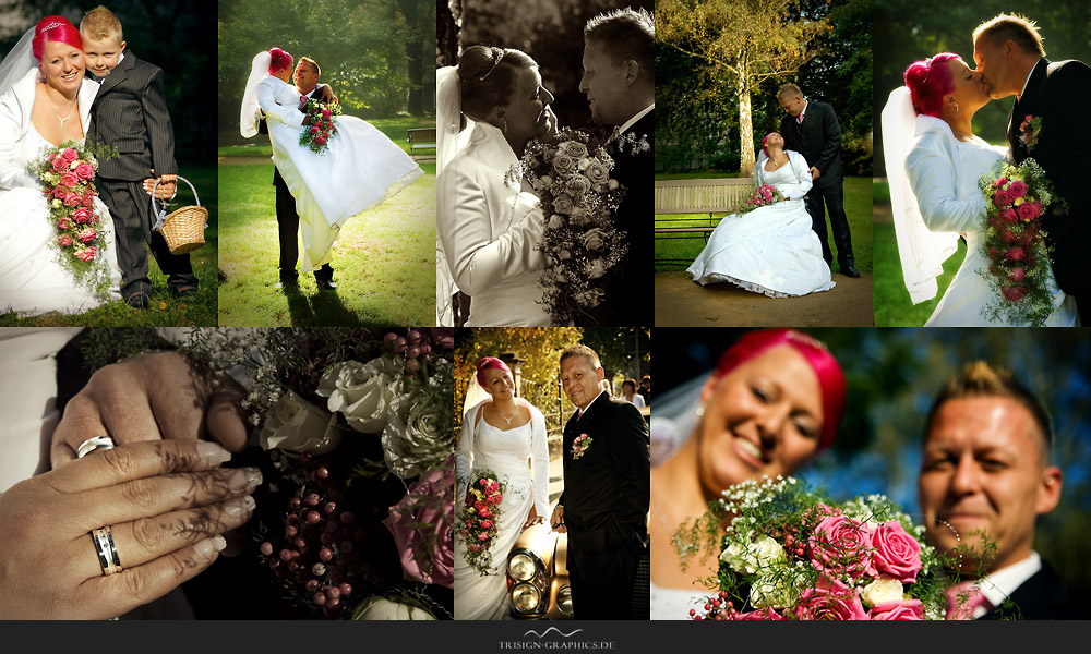 Collage - Hochzeit