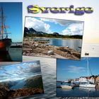 Collage: Impressionen von Norwegen und Schweden