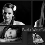 Collage in Schwarz & Weiß