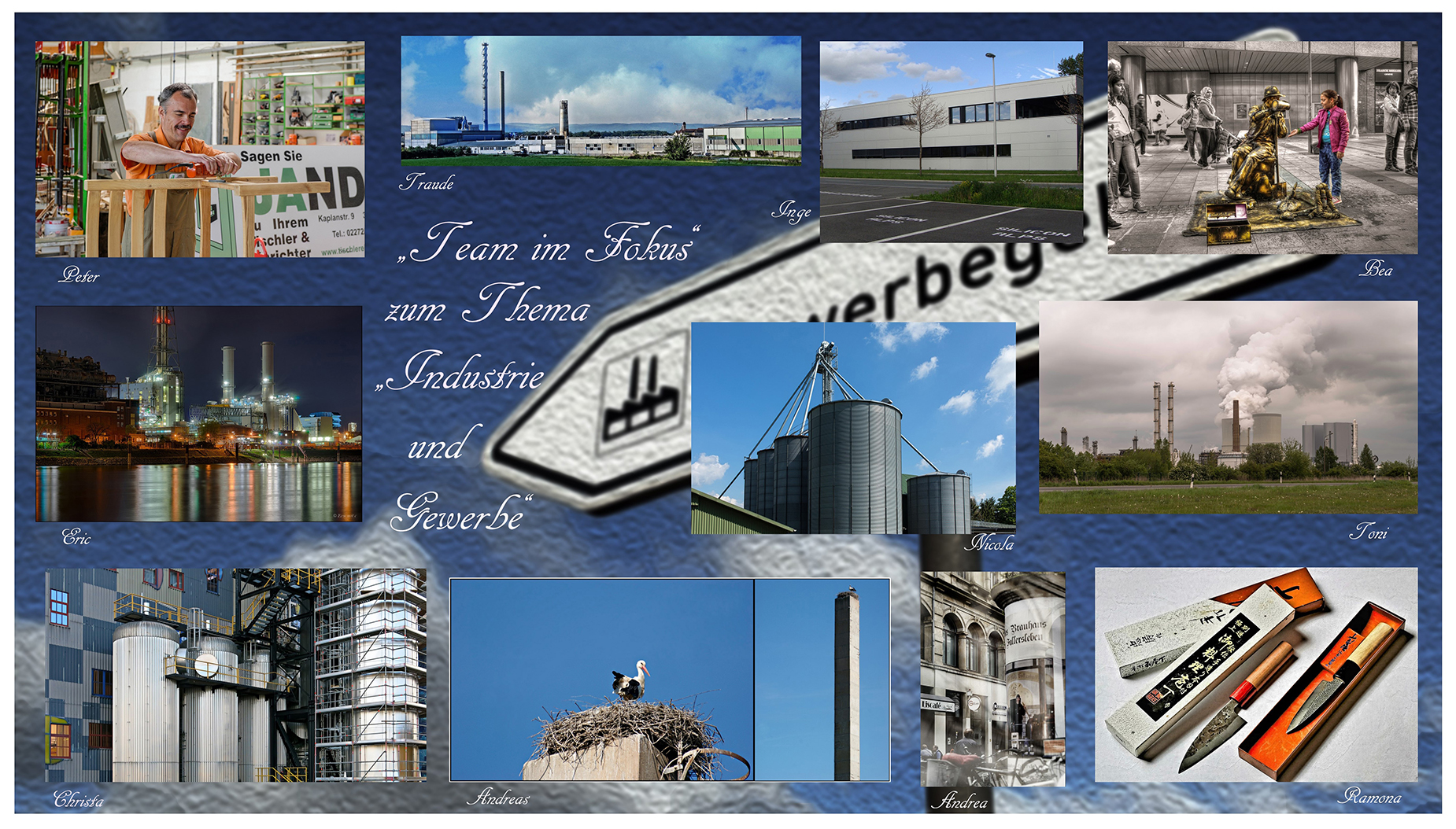 Collage "Industrie & Gewerbe"