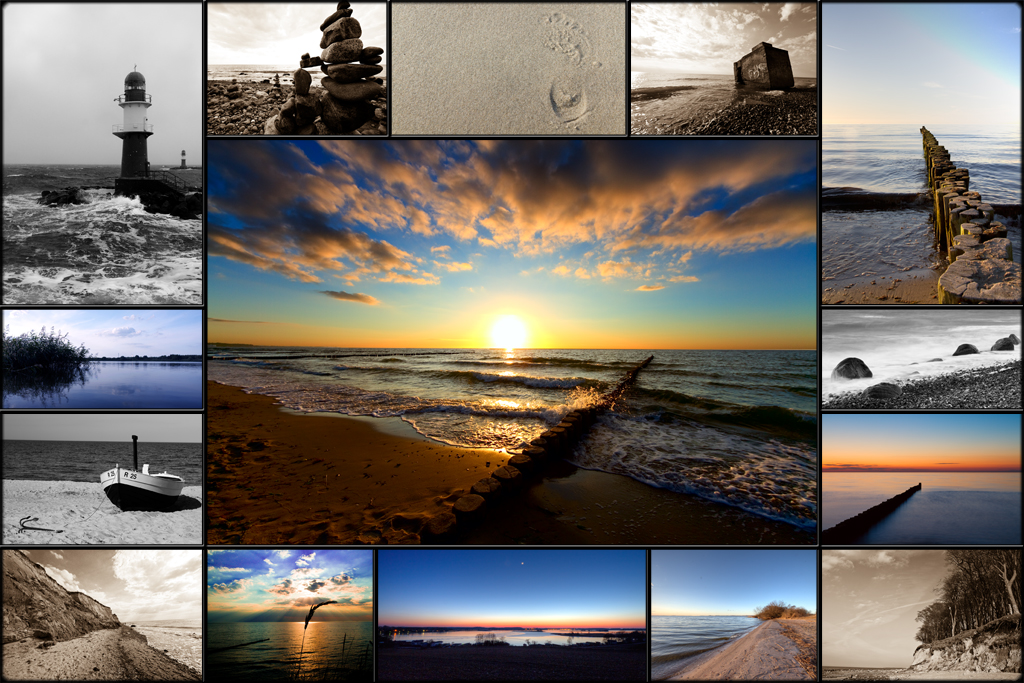 Collage Mecklenburg-Vorpommern Foto & Bild | landschaft ...