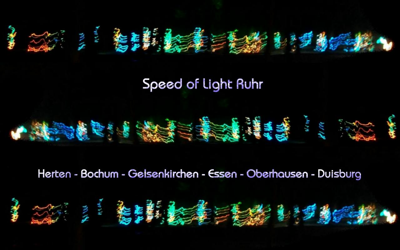 Collage of Speed of Light Ruhr 2013