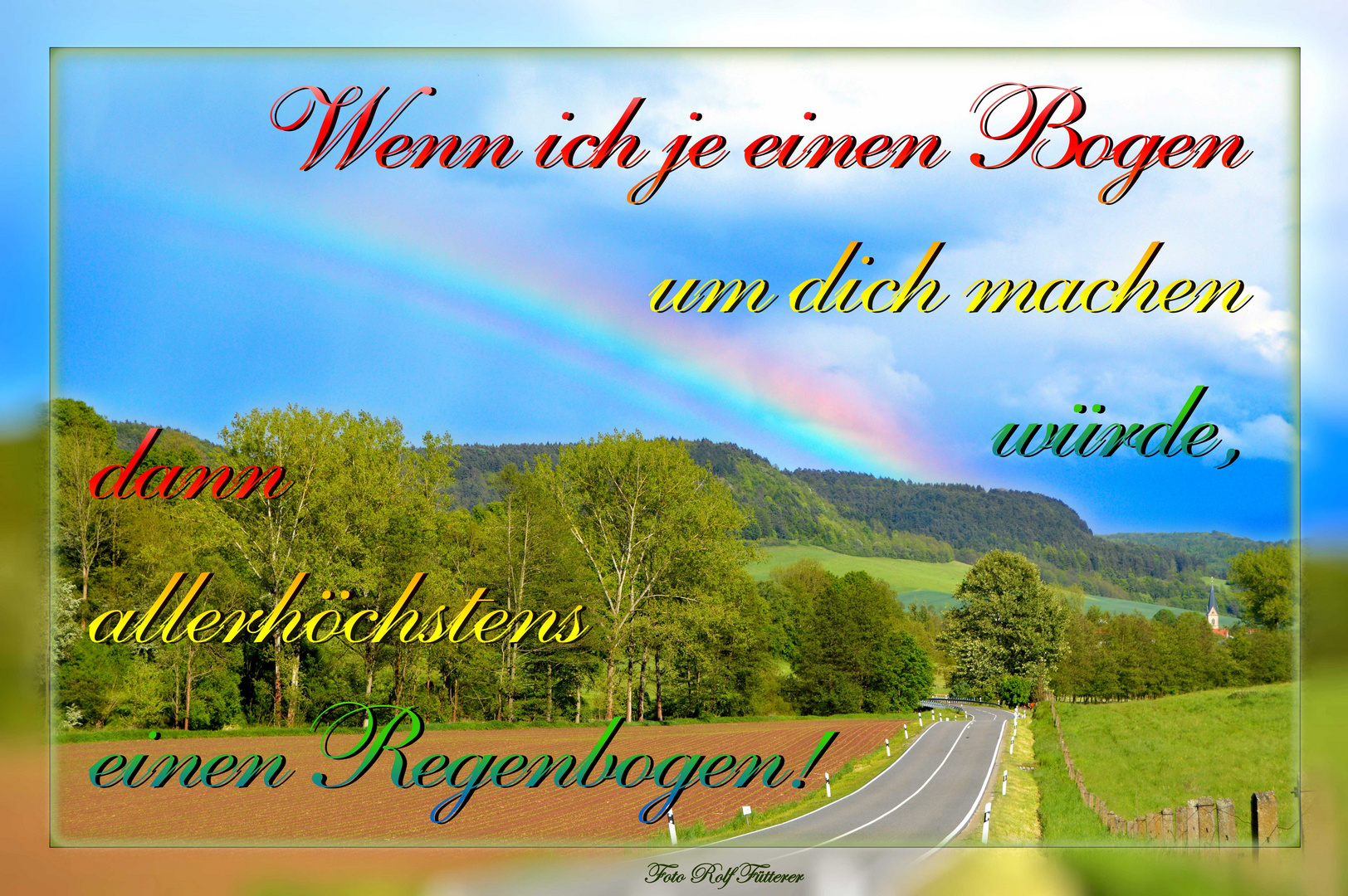 Collage Regenbogen