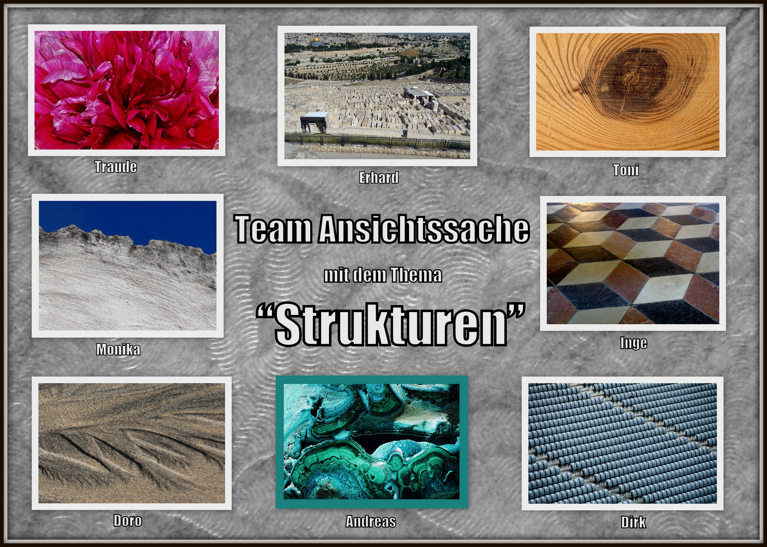 Collage "Strukturen"