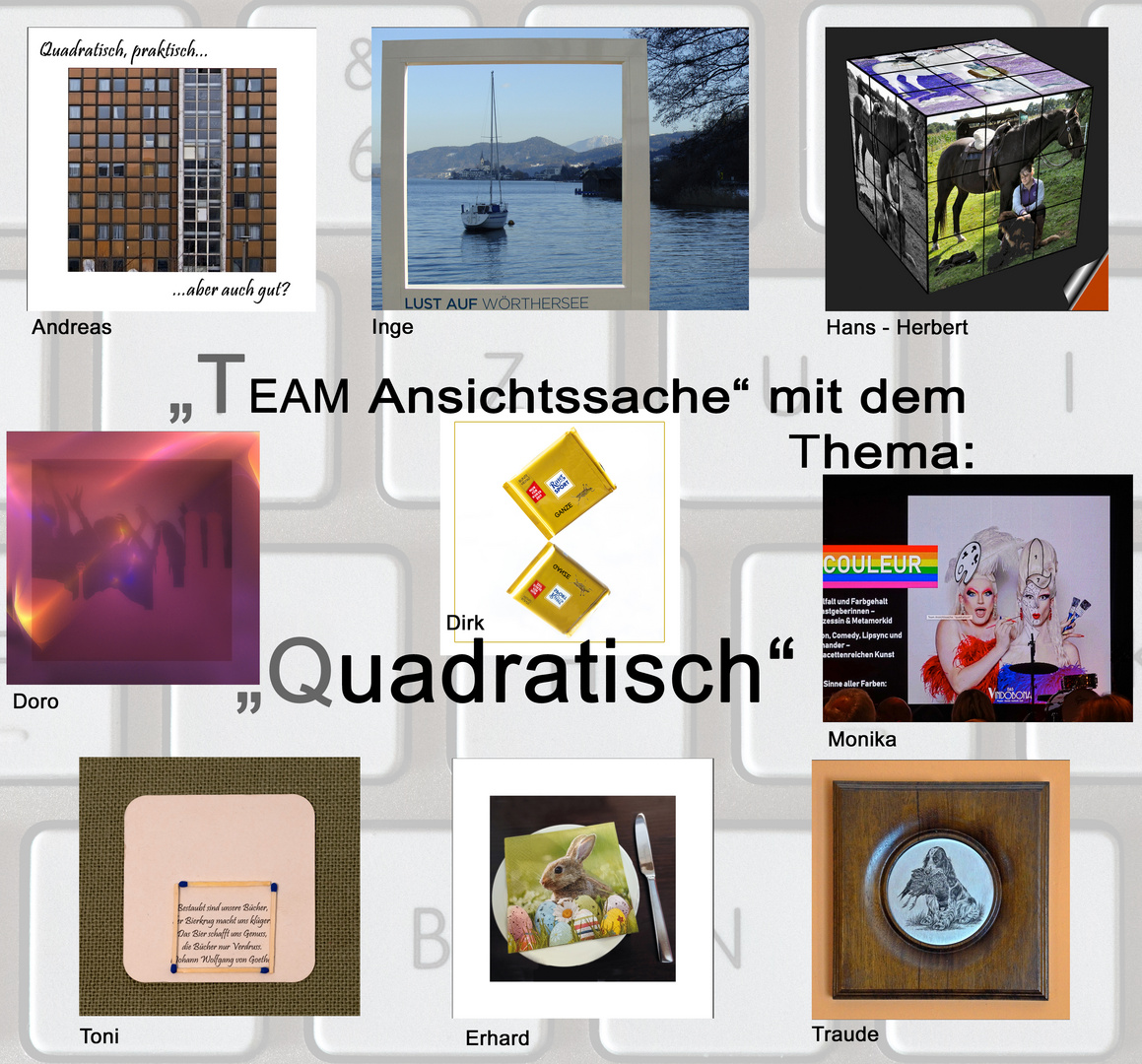 Collage Team Ansichtssache