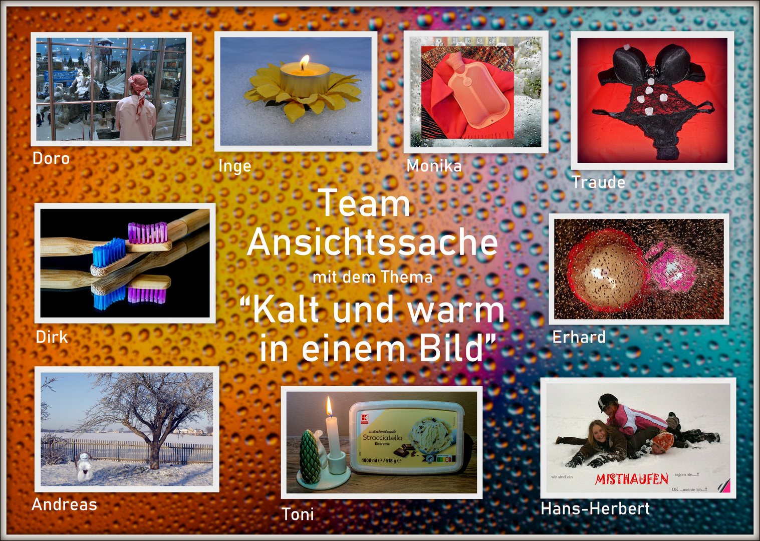 Collage "Team Ansichtssache"