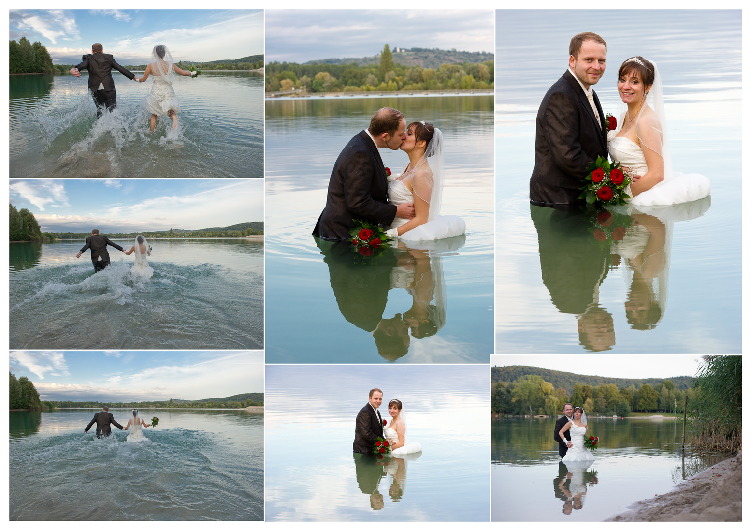 Collage Trash The Dress