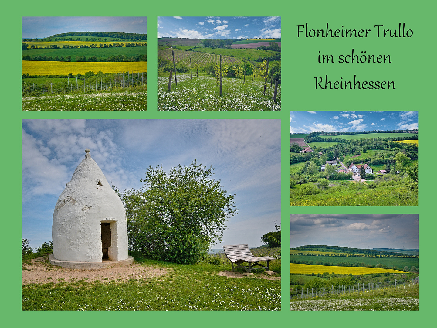 Collage vom Flonheimer Trullo