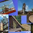 Collage vom Landschaftspark Henrichshütte