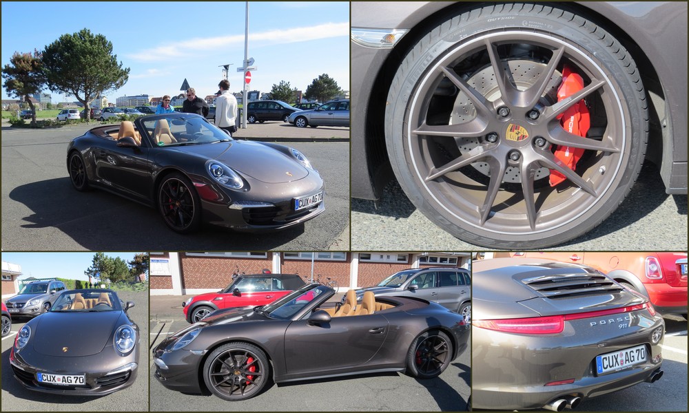  Collage vom Porsche