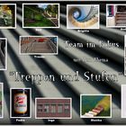 Collage vom Thema "Treppen und Stufen"