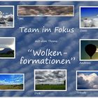 Collage vom Thema "Wolkenformationen"