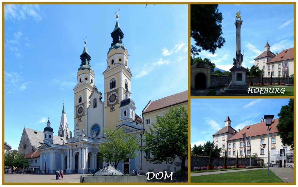 COLLAGE VON BRIXEN-SÜDTIROL