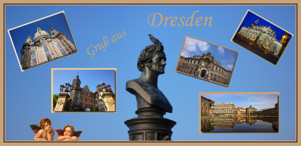 Collage von Dresden