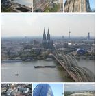 collage von heutigen köln