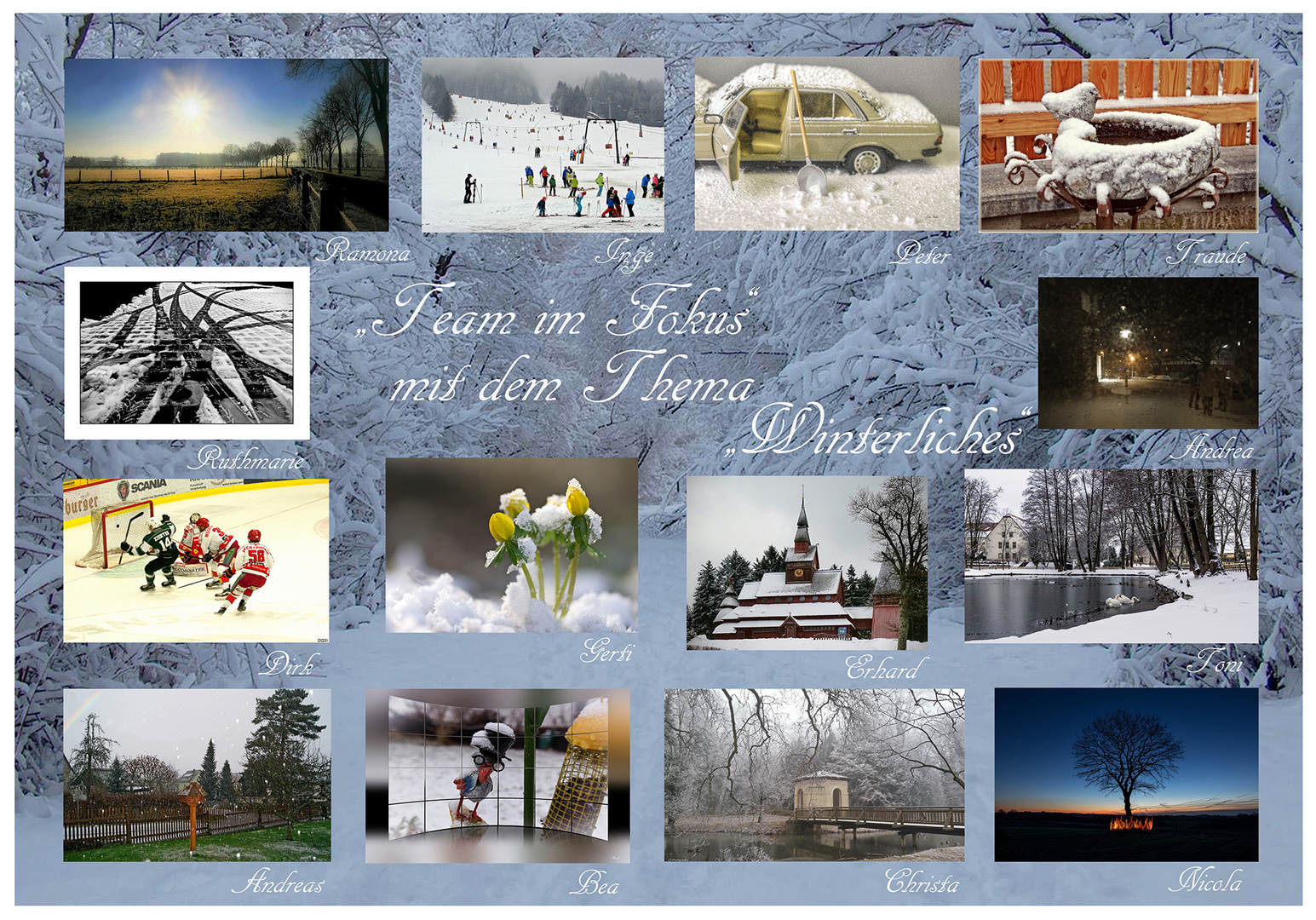 Collage "Winterliches"