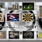 Collage zum Fokus Thema "Drei"