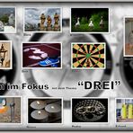 Collage zum Fokus Thema "Drei"