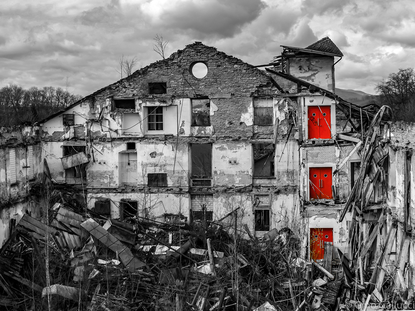 Collapsed Building