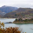 Colle di Tora village on Turano lake