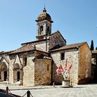 Collégiale de San Quirico (St Cyr)dans le val d'Orcia