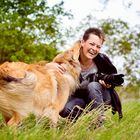 Collie kisses are wonderful!