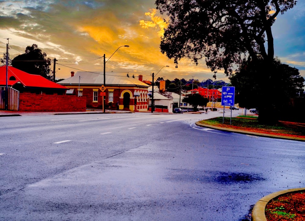 Collie Town.WA Throssell Street?