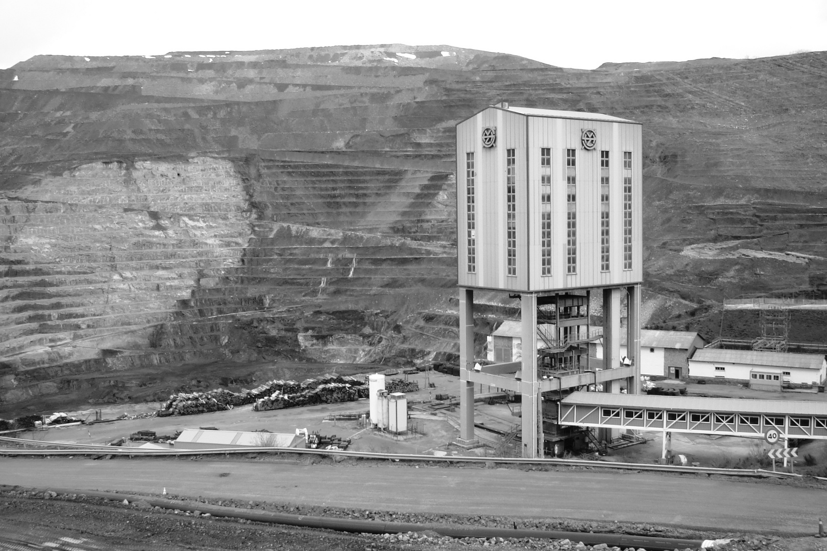 Colliery at Santa Lucía - León; Northern Spain.
