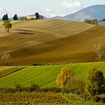 Colline a fine autunno