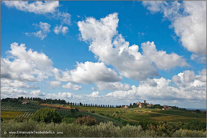 Colline intorno a Firenze