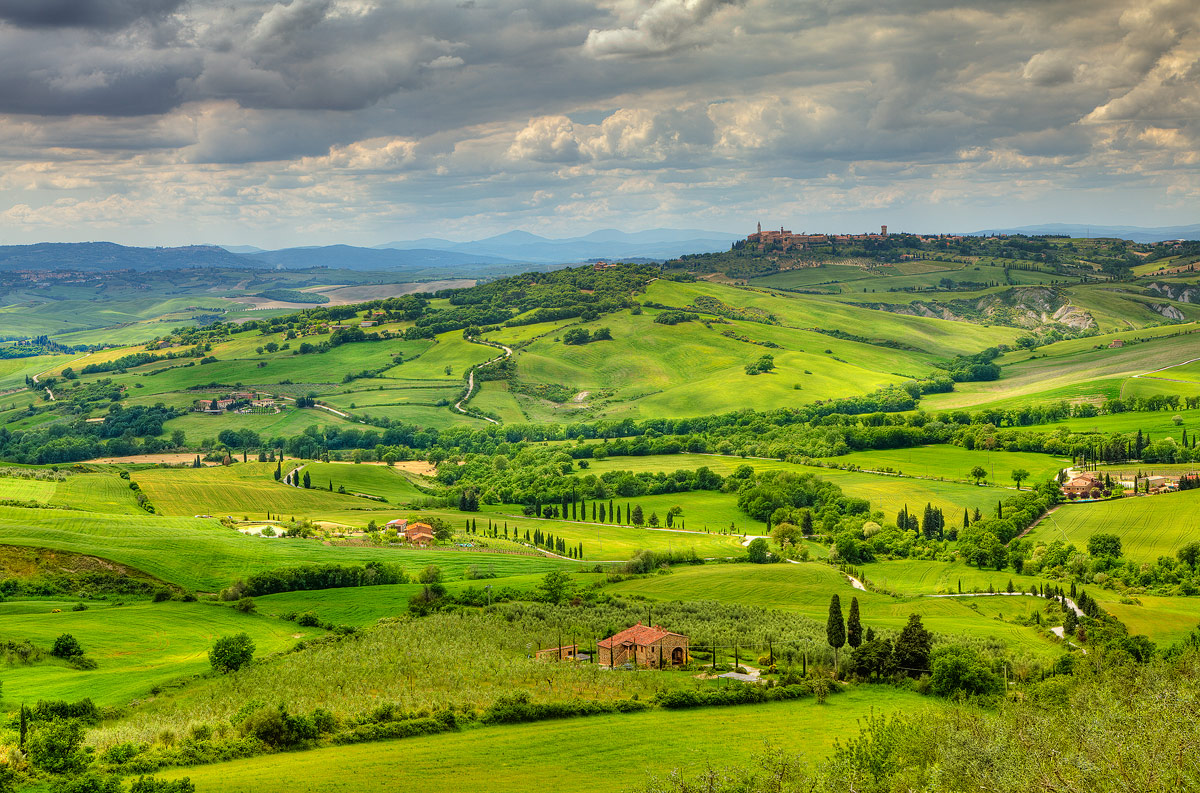 colline su Pienza