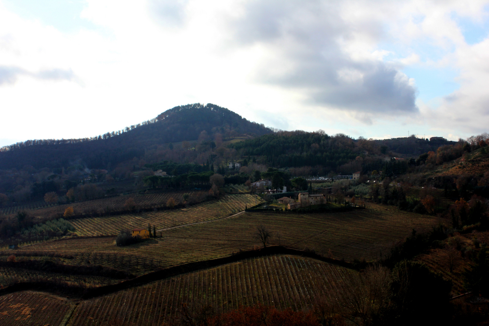 Colline toscane ritoccata