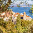 Collioure vu des côteaux