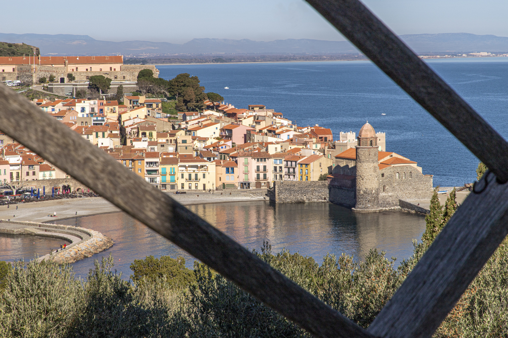 Collioure vu du moulin