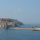 Collioure vue d'en haut.