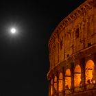 Collosseum in Rom bei Nacht