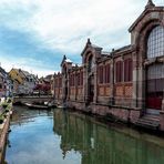 Colmar 10 (Fluss Lauch und Markthalle)