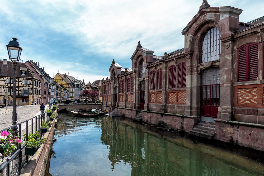 Colmar 10 (Fluss Lauch und Markthalle)