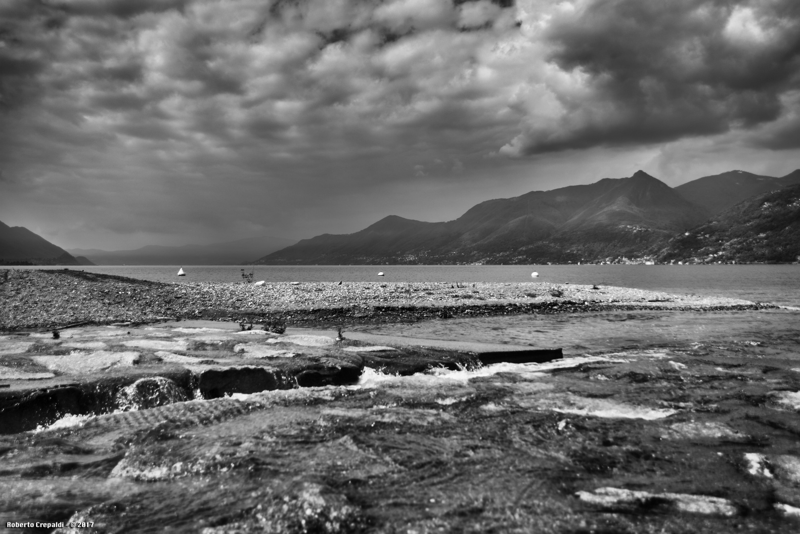 Colmegna, foce del torrente