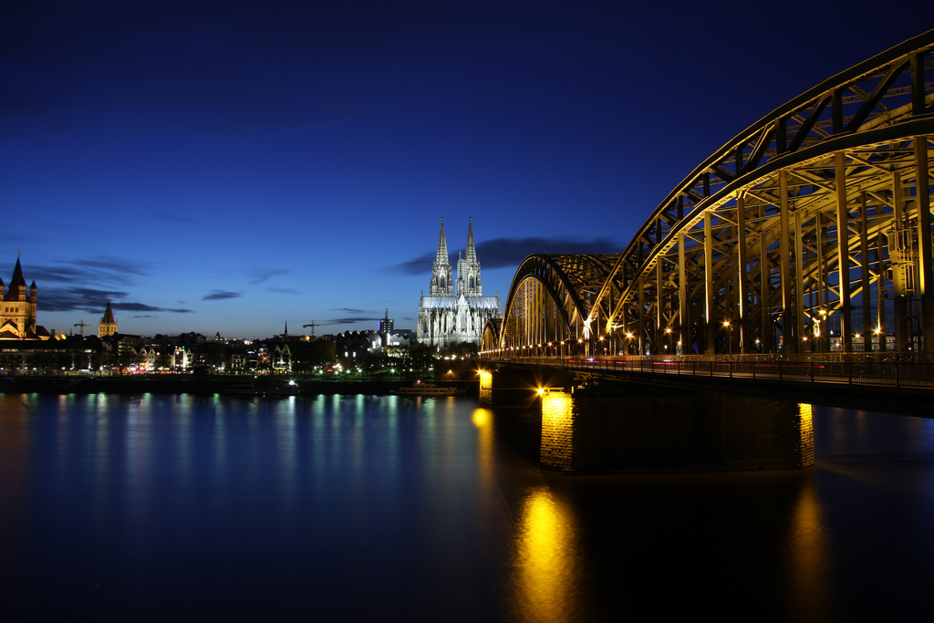 Cologne by night