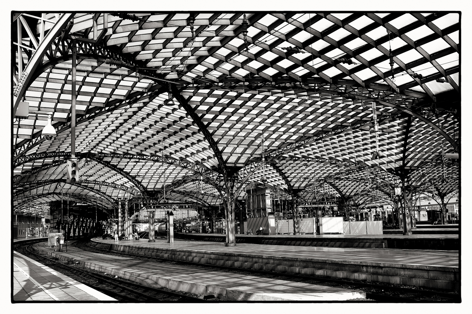 Cologne Central Station - Light and Shadow