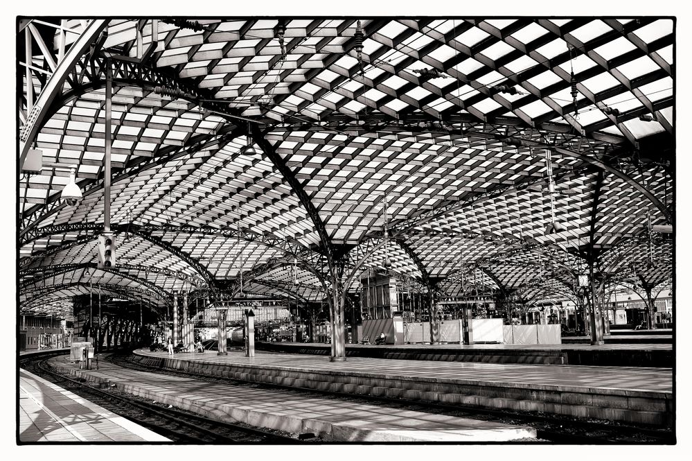 Cologne Central Station - Light and Shadow