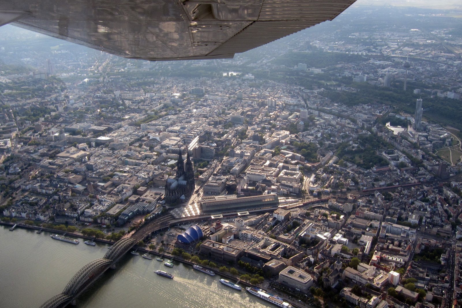 Cologne from the air