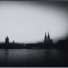 Cologne, in foggy mood..