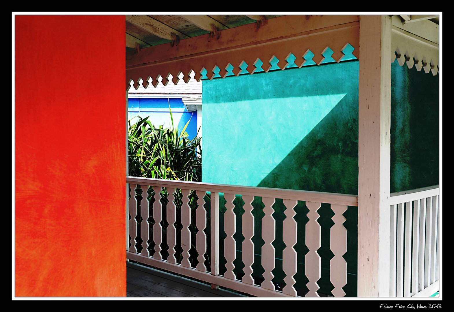 Colombus colored house