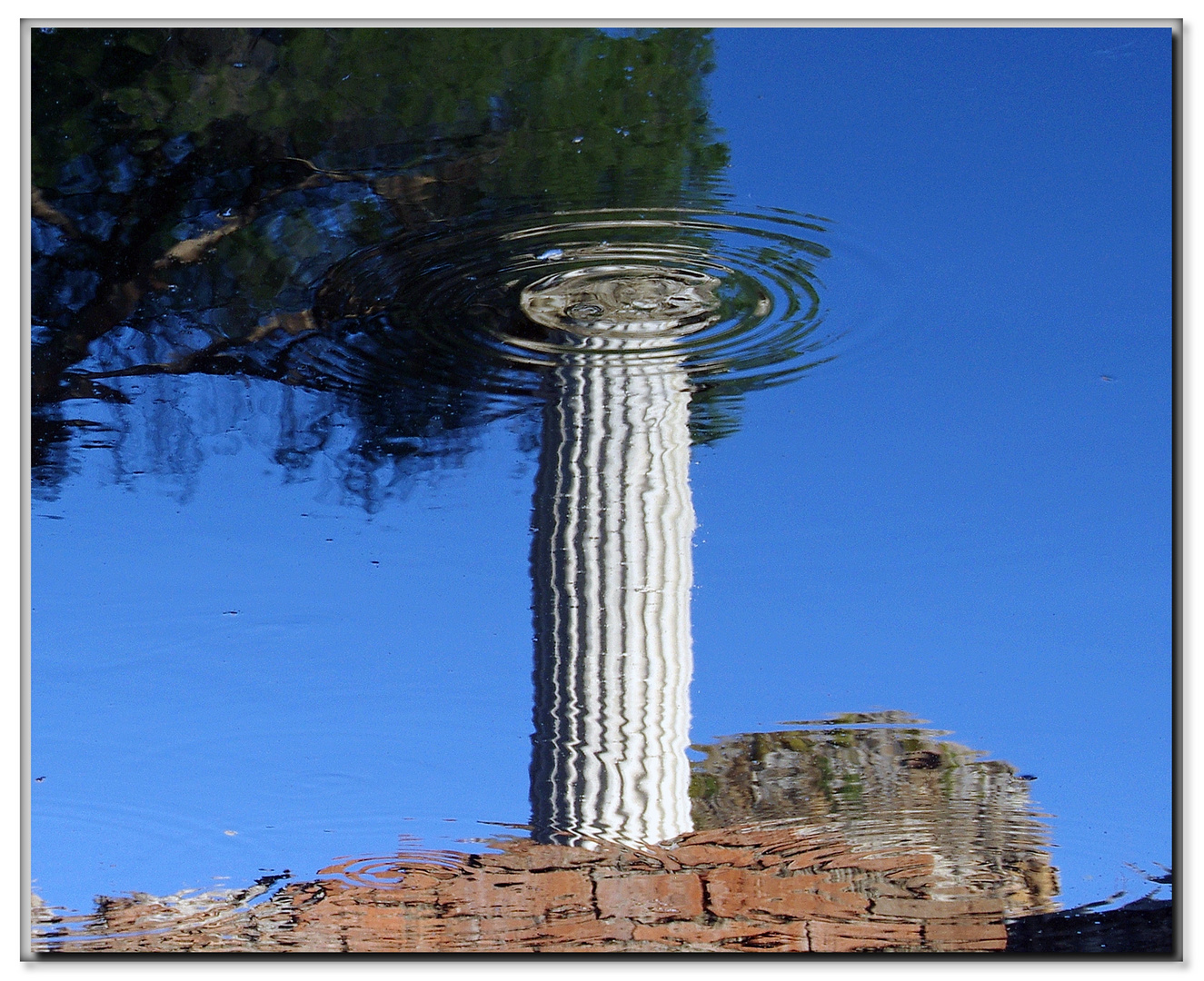 colonna d acqua....